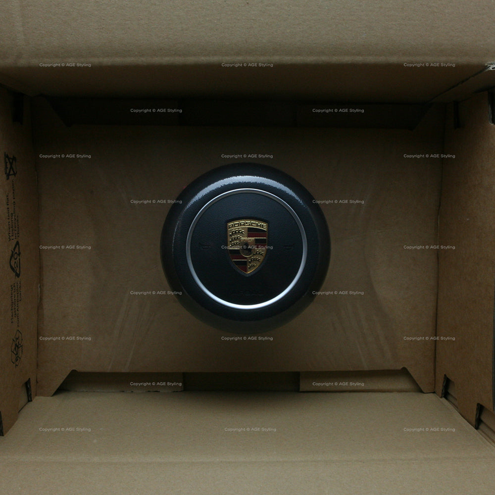 17-25 Porsche Cayman 718 Boxster Fahrerairbag Schwarz # 982-880-201-H-5Q0