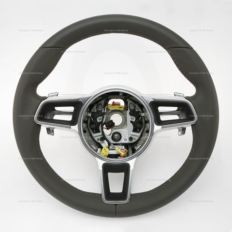 17-26 Porsche Boxster 718 Cayman 911 PDK Steering Wheel # 9P1-419-091-FG-OE5