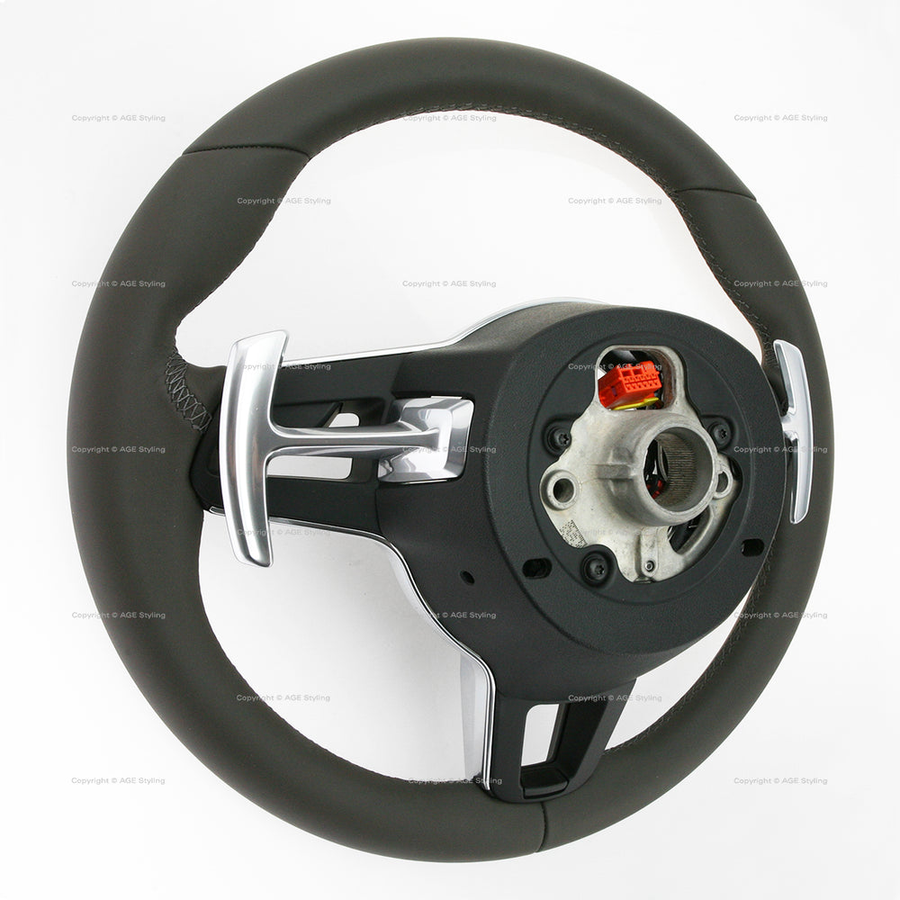 17-26 Porsche Boxster 718 Cayman 911 PDK Steering Wheel # 9P1-419-091-FG-OE5