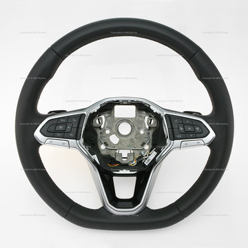 20-23 Volkswagen Golf Passat Arteon Flat bottom style steering wheel with multimedia controls & DSG gear shift paddles # 5H0-419-089-AK-VDS