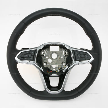 20-23 Volkswagen Golf Passat Arteon Flat bottom style steering wheel with multimedia controls & DSG gear shift paddles # 5H0-419-089-AK-VDS