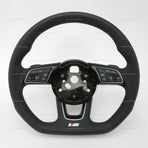 17-24 Audi A3 A4 A5 S3 S54 S5 S-Line Flat Bottom Steering Wheel # 8W0-419-091-DH-JAH