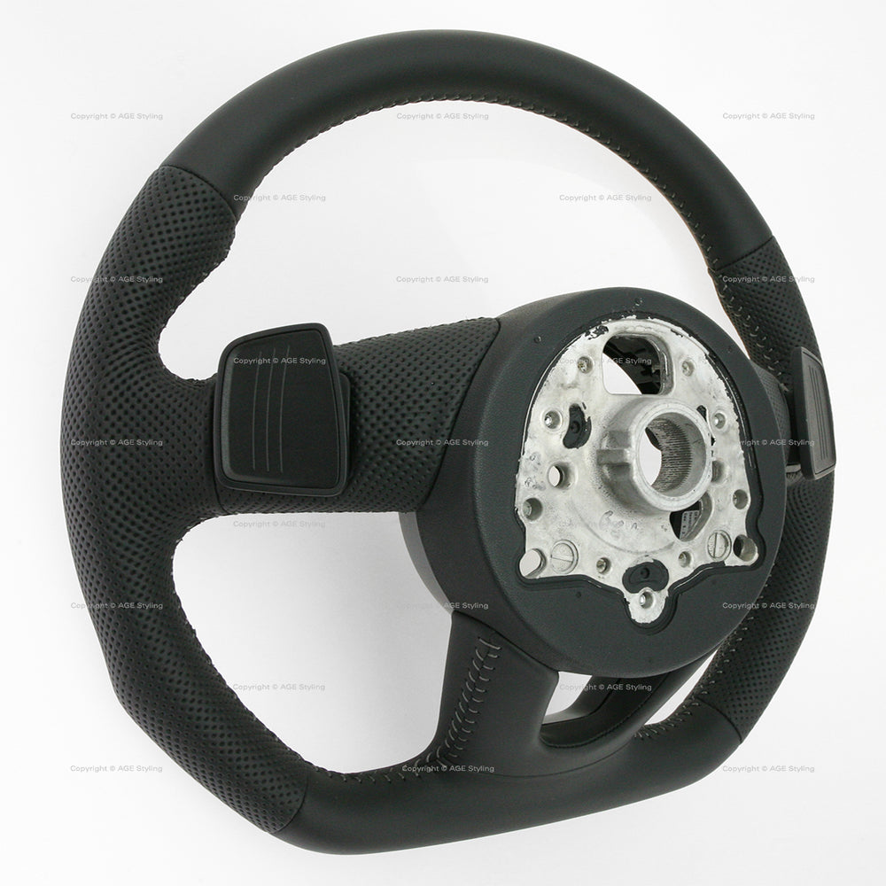 17-24 Audi A3 A4 A5 S3 S54 S5 S-Line Flat Bottom Steering Wheel # 8W0-419-091-DH-JAH