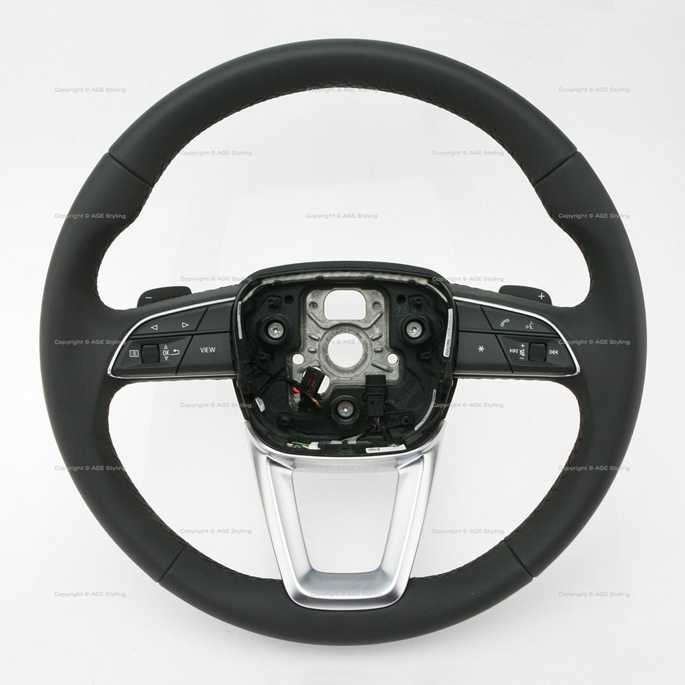 22-24 Audi Q7 Q8 SQ7 SQ8 Heated DSG Multimedia Steering Wheel # 4M8-419-091-P-MJM, 4M8 419 091 P MJM, 4M8419091PMJM, 4M8-419-091-AK-MJM, 4M8 419 091 AK MJM, 4M8419091AKMJM