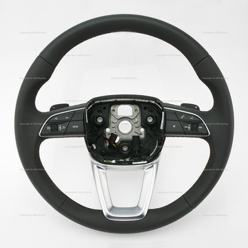 22-24 Audi Q7 Q8 SQ7 SQ8 Heated DSG Multimedia Steering Wheel # 4M8-419-091-P-MJM, 4M8 419 091 P MJM, 4M8419091PMJM, 4M8-419-091-AK-MJM, 4M8 419 091 AK MJM, 4M8419091AKMJM
