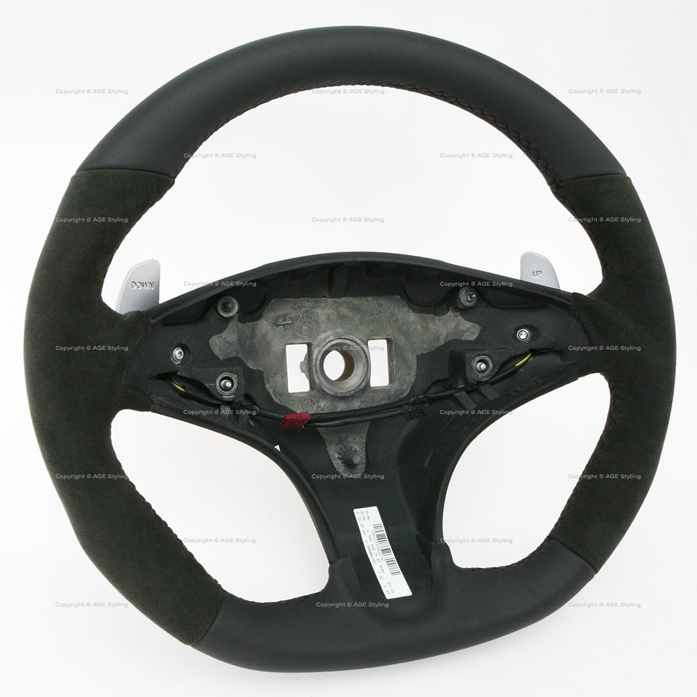 08-11 Mercedes-Benz C63 AMG Lenkrad mit abgeflachter Unterseite # 204-460-29-03-9C08