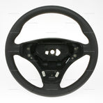 02-05 Mercedes-Benz C230 Schwarzes Lederlenkrad # 203-460-25-03-9C29