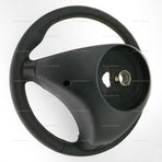 02-05 Mercedes-Benz C230 Schwarzes Lederlenkrad # 203-460-25-03-9C29