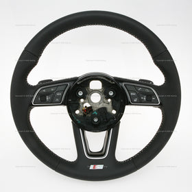 17-20 Audi A4 S4 S-Line Heated DSG Multimedia Steering Wheel # 8W0-419-091-DA-JAH