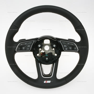 17-20 Audi A4 S4 S-Line Heated DSG Multimedia Steering Wheel # 8W0-419-091-DA-JAH