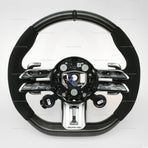 Mercedes-Benz CLE53 GT43 GT63 C43 C63 EQS GLS63 S63 SL66 SL63 G63 Carbon Fiber Alcantara Steering Wheel # 099-460-27-09-9A84