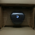 14-19 BMW 740i 750i 760i Fahrerairbag Braunes Leder # 32-30-6-876-406