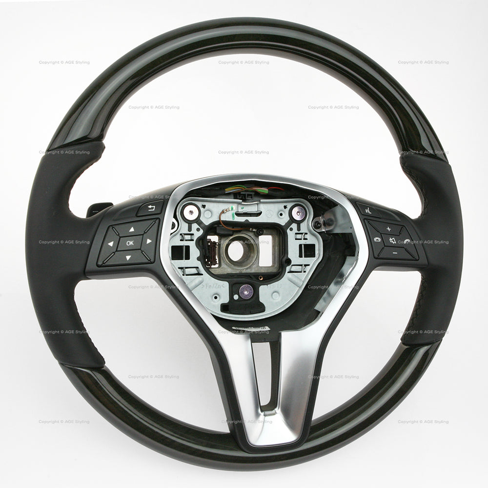 12-13 Mercedes-Benz E350 E400 E550 E63 CLS550 Lenkrad Esche Holz & Leder # 218-460-42-03-9E38