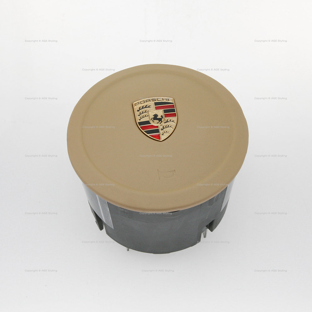 Porsche 911 Boxster Cayman Driver Airbag Luxor Beige # 991-803-089-05-9J9, 991 803 089 05 9J9, 991803089059J9