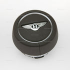 19-26 Bentley Bentayga Continental Flying Spur Driver Airbag Burnt Oak Leather # 36A-880-201-H-2BY