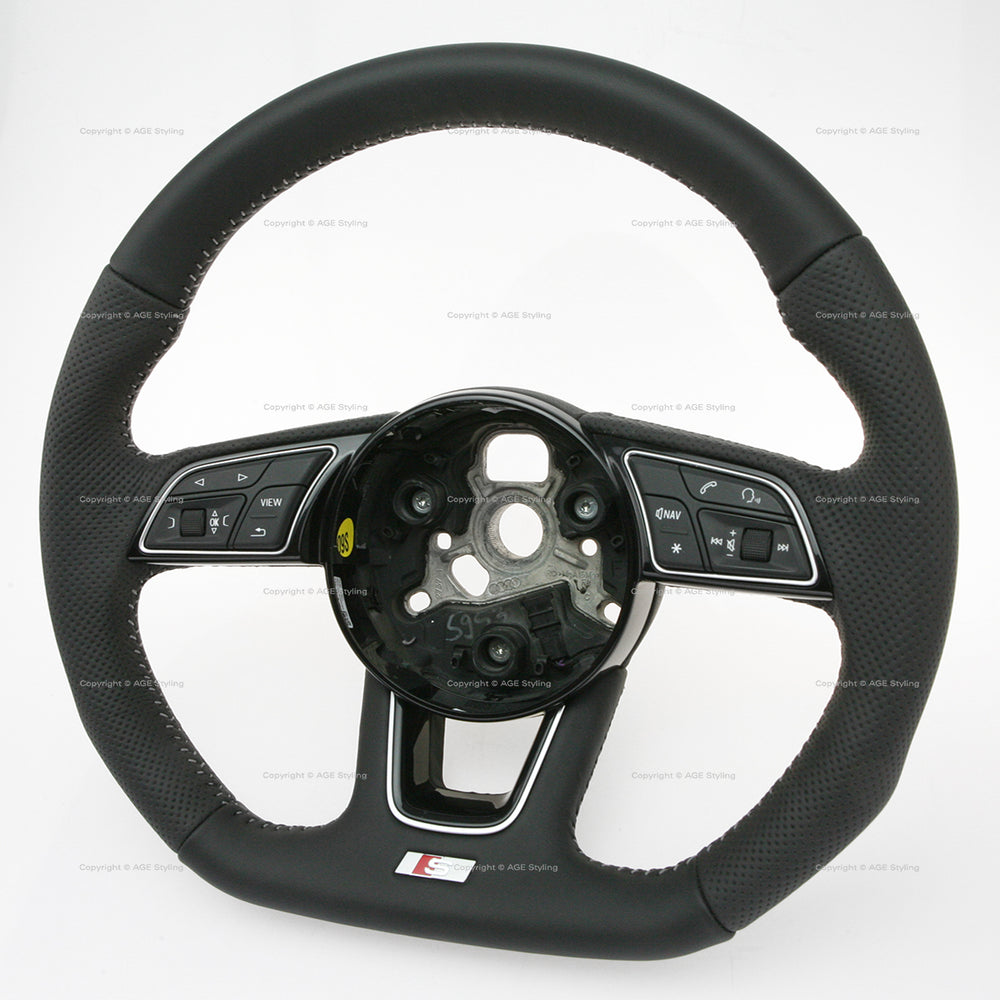 17-20 Audi A3 A4 A5 S3 S4 S5 S-Line Steering Wheel # 8W0-419-091-AE-JAH