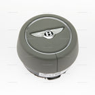 19-26 Bentley Bentayga Continental Flying Spur Driver Airbag Porpoise Gray Leather # 36A-880-201-H-1DR
