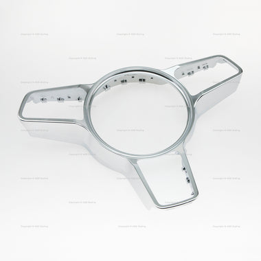 17-24 Porsche 911 Boxster 718 Cayman Steering Wheel Bezel w Chrono # 95B-419-732