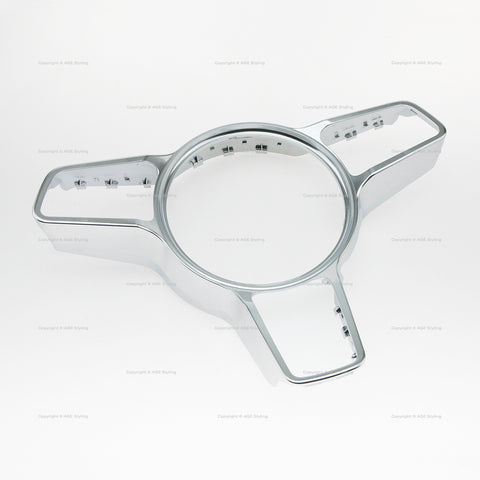 17-24 Porsche 911 Boxster 718 Cayman Steering Wheel Bezel w Chrono # 95B-419-732