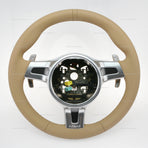 10-16 Porsche Panamera PDK Chrono Steering Wheel Luxor Leather # 970-347-803-33-9J9