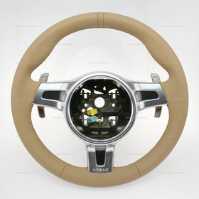 10-16 Porsche Panamera PDK Chrono Steering Wheel Luxor Leather # 970-347-803-33-9J9, 970-347-803-30-9J9, 970-347-803-31-9J9, 970-347-803-80-9J9, 970-347-803-92-9J9