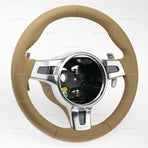 10-16 Porsche Panamera PDK Chrono Steering Wheel Luxor Leather # 970-347-803-33-9J9