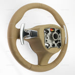 10-16 Porsche Panamera PDK Chrono Steering Wheel Luxor Leather # 970-347-803-33-9J9