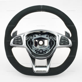 16-20 Mercedes-Benz AMG GT GTC GTR GTS Suede Steering Wheel # 190-460-07-03-9A84