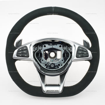 16-20 Mercedes-Benz AMG GT GTC GTR GTS Suede Steering Wheel # 190-460-07-03-9A84