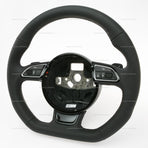 13-17 Audi A4 A5 Q5 Lenkrad mit abgeflachter Unterseite und DSG-Schaltwippen # 8K0-419-091-CF-INU