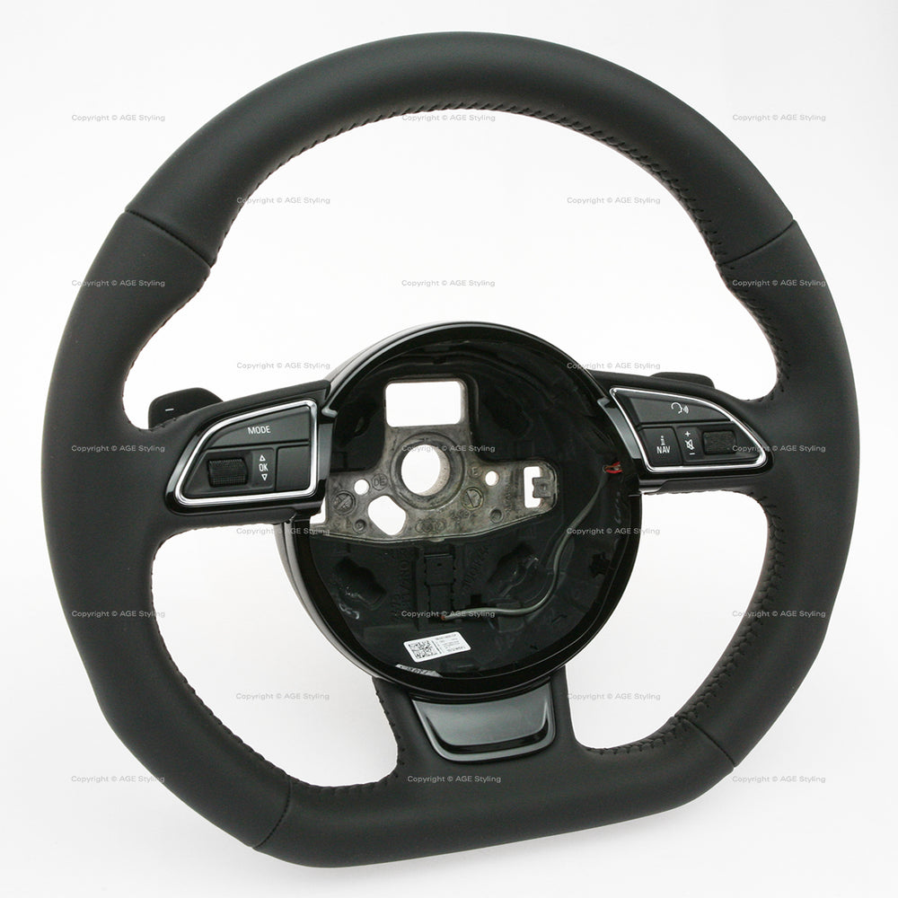 13-17 Audi A4 A5 Q5 Lenkrad mit abgeflachter Unterseite und DSG-Schaltwippen # 8K0-419-091-CF-INU