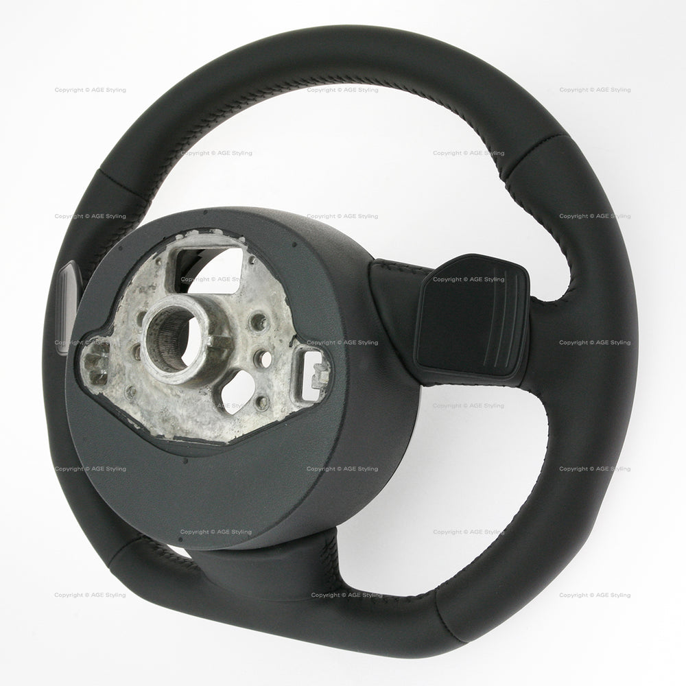 13-17 Audi A4 A5 Q5 Lenkrad mit abgeflachter Unterseite und DSG-Schaltwippen # 8K0-419-091-CF-INU