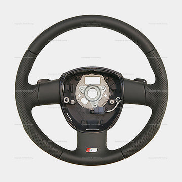 04-10 Audi A3 S-Line DSG Steering Wheel # 8P0-419-091-CL-TNA, 8P0 419 091 CL TNA, 8P0419091CLTNA