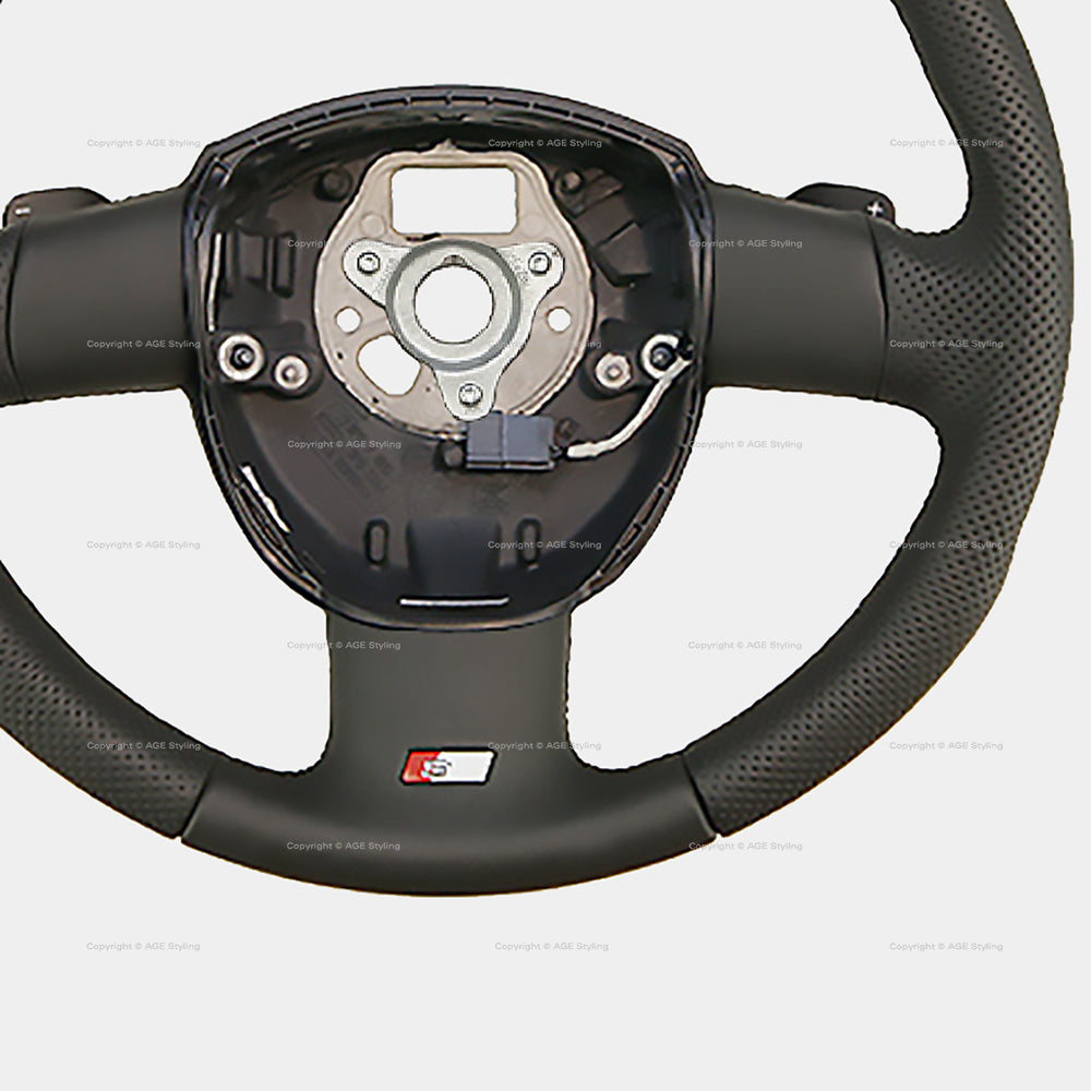 04-10 Audi A3 S-Line DSG Steering Wheel # 8P0-419-091-CL-TNA