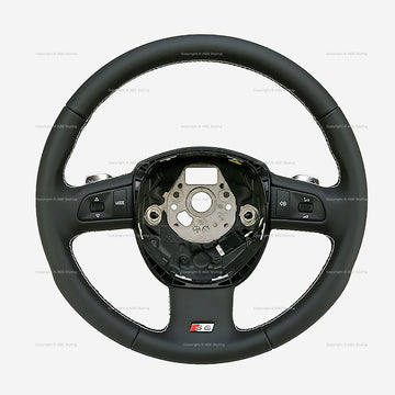 07-08 Audi S6 DSG Multimedia Steering Wheel # 4F0-419-091-AF-VMJ