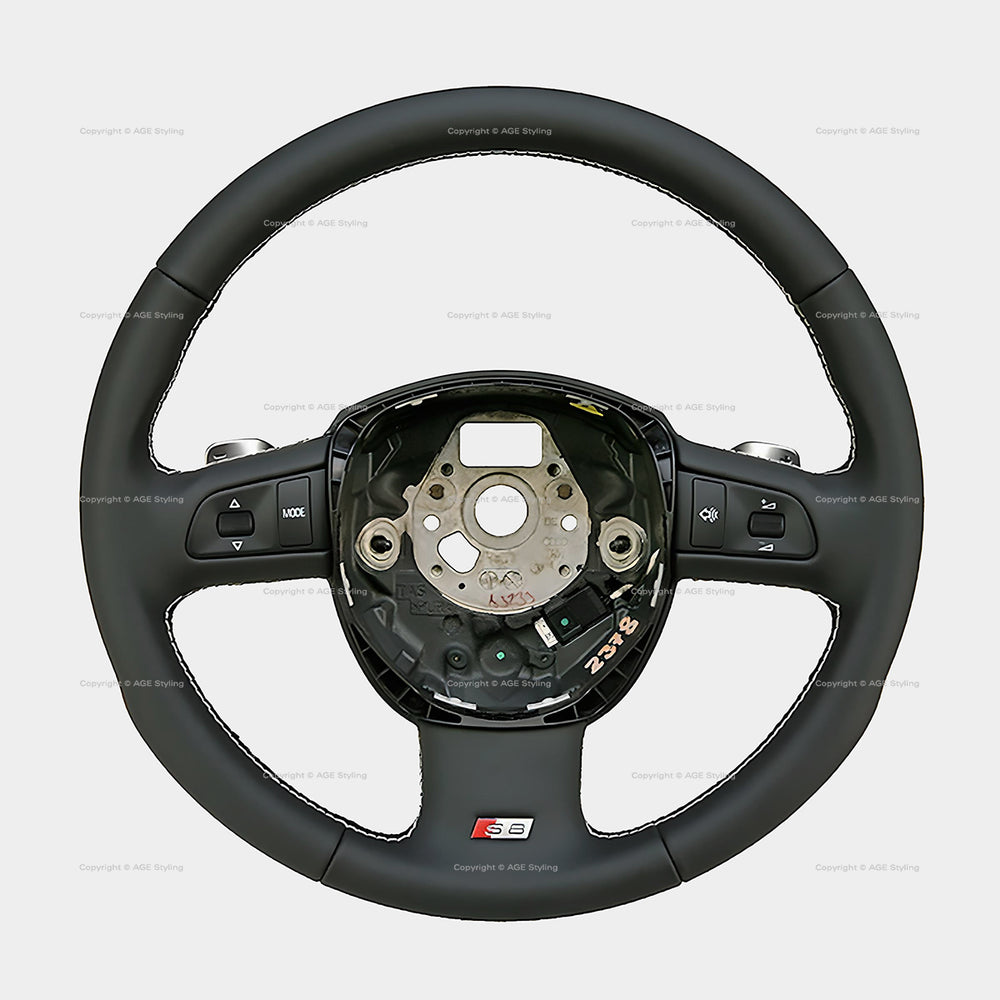 Audi S8 Multimedia Steering Wheel w Gear Shift Paddles # 4E0-419-091-CF-VMJ