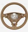 03-10 Porsche Cayenne I Havana Brown Steering Wheel # 955-347-804-21-6Q2