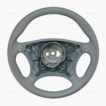 01-06 Mercedes-Benz CL55 CL65 Steering Wheel Alpaca Grey # 220-460-23-03-7F07