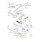 20-23 Range Rover Evoque Discovery Sport Evoque Driver Knee Airbag # LR115828