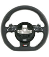 15-18 Audi S3 A3 Flat Bottom Steering Wheel # 8V0-419-091-AB-VMJ