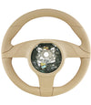 12-16 Porsche 911 Cayman Boxster Steering Wheel Luxor Beige # 991-347-803-47-9J9