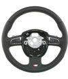 Audi A4 S4 B8 8K Leather Steering Wheel # 8K0-419-091-BF-WJL