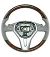 12-13 Mercedes-Benz E350 E400 Coupe Walnut Wood Steering Wheel # 218-460-39-03-7K53