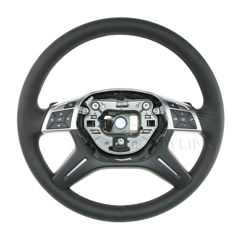 13-16 Mercedes-Benz GL350 GL450 GL550 ML250 ML350 ML400 Heated Steering Wheel # 166-460-90-03-9E38