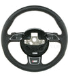 13-17 Audi A4 S4 A5 S5 S-Line Steering Wheel w Gear Shift Paddles # 8K0-419-091-CB-IXC