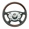 06-12 Mercedes-Benz G550 G55 AMG Walnut Wood & Leather Heated Steering Wheel # 211-460-06-03-9C29