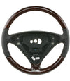 05-11 Mercedes-Benz SLK280 SLK300 SLK350 SLK55 Wood & Leather Steering Wheel # 171-460-02-03-9E37