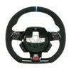 15-23 Lamborghini Huracan Performante Black Suede Blue Top Steering Wheel # 4T0-419-091-BB