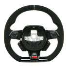 15-24 Lamborghini Huracan STO Black Suede Gray Top Steering Wheel # 4T0-419-091-BX