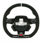 15-24 Lamborghini Huracan STO Black Suede Gray Top Steering Wheel # 4T0-419-091-B